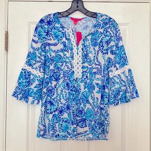 Hollie Tunic Top Lilly Pulitzer XXS